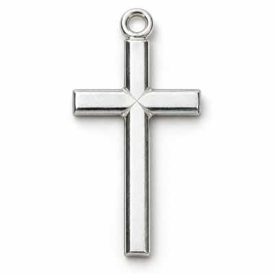 Cruciuliță argint 925 cu zăluț, 19,5 x 10,5 mm