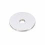 Distanțier taler plat argint 925, 3,00 mm, gaură 0,9 mm
