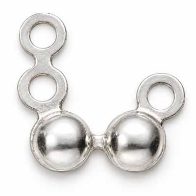 Cupă de nod cu ureche dublă argint 925, 3 mm