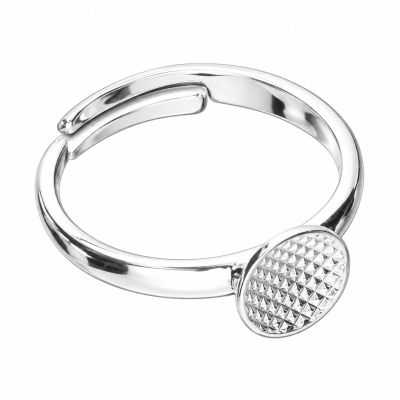 Bază inel reglabilă argint 925, 20,00 mm