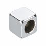 Cub argint 925, mărgea spacer pătrată, 2,80 x 3,20 mm