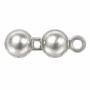 Cupă de nod cu ureche argint 925, 3 mm