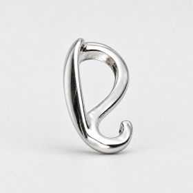 Agățătoare pandantiv argint 925 formă S, 11,2 mm