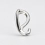 Agățătoare pandantiv argint 925 formă S, 11,2 mm