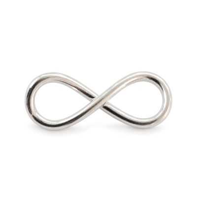 Conector infinit argint 925, 15,20 x 5,90 mm