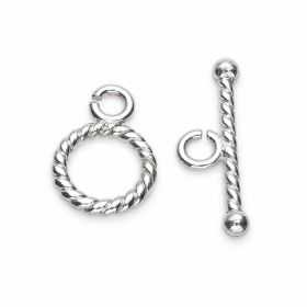 Închizătoare toggle argint 925, 22,20 mm la bucată