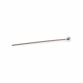 Ac cu biluță argint 925, 0,6 x 25 mm, pentru cercei