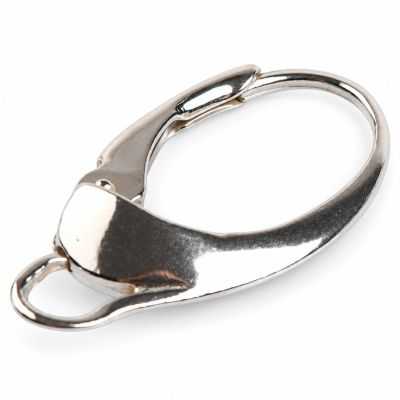 Tortiță cercel leverback ovală argint 925, 19,8 mm, 1 buc - G0926