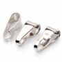 Agățătoare pandantiv argint 925 tip clește, 13 x 5,5 mm - G1357