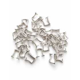 Agățătoare tip clește pandantiv argint 925, 10,3 mm