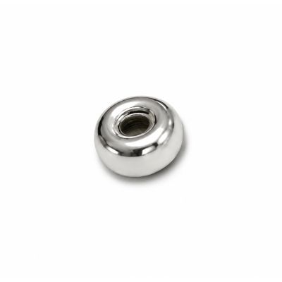 Mărgele rondele argint 925 pentru brățări, 4 mm, gaură 1,5 mm - G1215