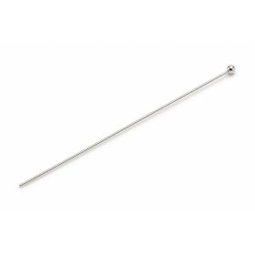Ace cu biluță argint 925 pentru mărgele, sârmă 0,6 mm, lungime 50 mm - G1346