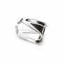 Agățătoare pandantiv argint 925 tip clește lată, 9 × 6 mm - G1371