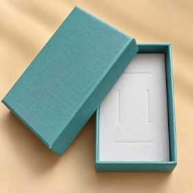 Cutie Cadou Peacock Green Eleganta pentru Bijuterii 8x5x3 cm D152