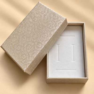 Cutie Cadou Champagne pentru Bijuterii 8x5x3 cm