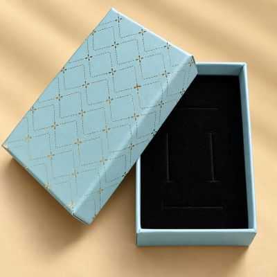 Cutie Cadou Aquamarine pentru Bijuterii 8x5x3 cm