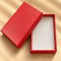 Cutie Cadou pentru Bijuterii Rosie 8x5x3 cm cu Interior Elegant D166