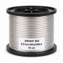 SR19 - Sârmă de argint 925 moale 0,9 mm pentru bijuterii - bucata de 10 cm