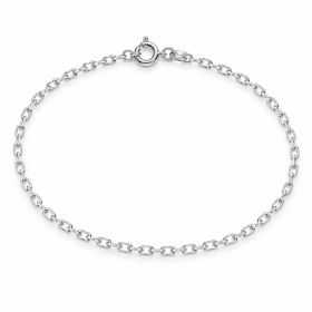 Brățară argint 925 zale ovale (ancoră) 0,9 mm, 20 cm, cu închizătoare, 1 buc G2090