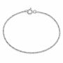 Brățară argint 925 subțire cardano 0,5 mm, 20 cm, cu închizătoare, 1 buc G2106