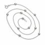 Lanț argint 925 cu biluțe 2,5 mm, 45 cm, cu închizătoare, 1 buc G2109