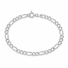 Brățară argint 925 figaro concav 1,7 mm, 18 cm, cu închizătoare, 1 buc G2115