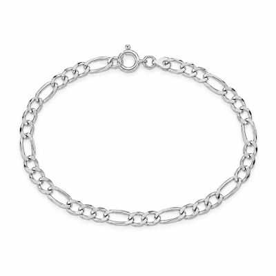Brățară argint 925 figaro concav 1,7 mm, 20 cm, cu închizătoare, 1 buc G2116