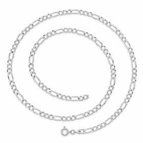 Lanț argint 925 figaro concav 1,7 mm, 45 cm, cu închizătoare, 1 buc G2117