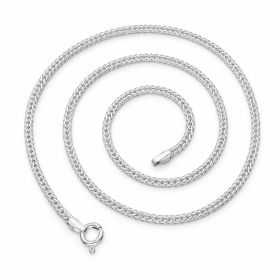 Lanț argint 925 coadă de vulpe 1 mm, 45 cm, cu închizătoare, 1 buc G2121