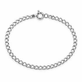 Brățară argint 925 cubaneză plată 1,3 mm, 18 cm, cu închizătoare, 1 buc G2130