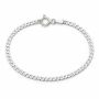 Brățară argint 925 plată serpentină 1,2 mm, 18 cm, cu închizătoare, 1 buc G2133