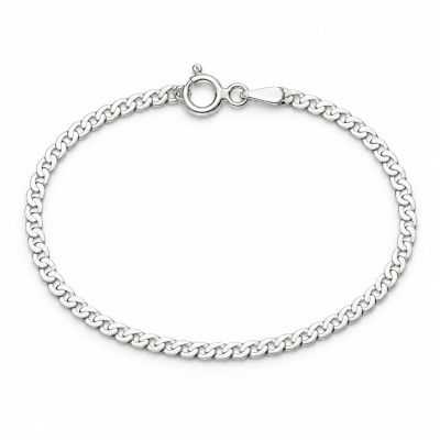 Brățară argint 925 plată serpentină 1,2 mm, 18 cm, cu închizătoare, 1 buc G2133