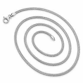 Lanț argint 925 model șarpe (snake) 1 mm, 45 cm, cu închizătoare, 1 buc G2136