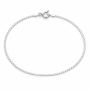 Brățară argint 925 plată serpentină 0,95 mm, 18 cm, cu închizătoare, 1 buc G1120