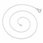 Lanț argint 925 plat serpentină 0,95 mm, 45 cm, cu închizătoare, 1 buc G1122