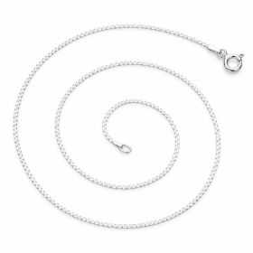 Lanț argint 925 plat serpentină 0,95 mm, 45 cm, cu închizătoare, 1 buc G1122