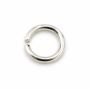 Zale deschise argint 925, Ø 5,4 mm, sârmă 0,9 mm - G1498