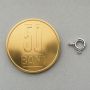Închizătoare argint 925 rotundă (inel cu arc), 5 mm - G0016
