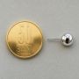 Tije cercei argint 925 cu biluță 8 mm, accesorii bijuterii - G1502