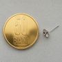 Tije cercei argint 925 cu cupă și pin pentru perle, 6 mm - G0592