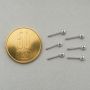 Tije cercei argint 925 cu biluță 3 mm, accesorii bijuterii - G0607