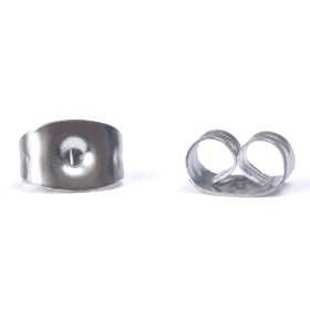 A0045-Dop-uri din inox pentru cercei 4.5 mm 100buc A0045-Dop-uri din inox pentru cercei 4.5 mm 100buc