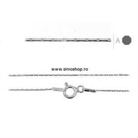 G1090-Colier lant cardano argint 925 0.55mm x 55cm