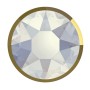 P3026-Swarovski Elements 2078/I White Opal (Light Chrome Z) Silver-Foiled 7mm - 1BUC