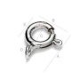 Închizătoare argint 925 rotundă (inel cu arc) TNMP, 5,5 mm - G1286