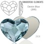 P3193-Swarovski Elements 2808 Denim Blue F 14mm 1 buc - bijuterii personalizate din argint | simoshop