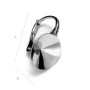 G0367-Leverback Swarovski Rivoli platou 11mm