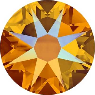 2828-SWAROVSKI ELEMENTS 2078 Tangerine Shimmer Hotfix SS20 4.8MM-1buc