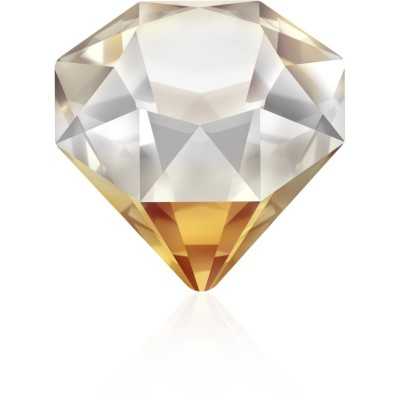 P3208 - Swarovski Elements 4928 Tilted Chaton - Crystal - 12mm Folied