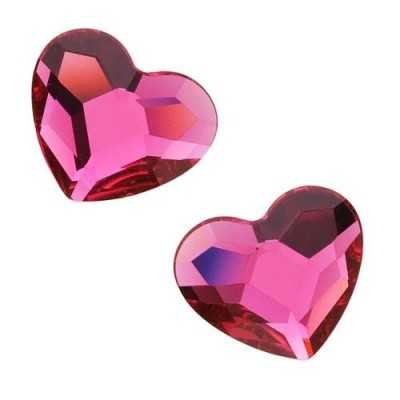 P3233-Swarovski Elements 2808 Fuchsia F 14mm 1 buc